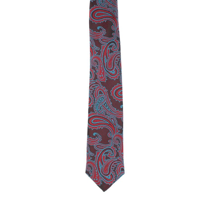 Fashion, accesorii si bijuterii - Barbati - Accesorii barbati - Cravate si papioane barbati - Cravata, Buticcochet, din material sintetic, 145 x 5.5 cm, Multicolor - CRV278 - Infinity.ro