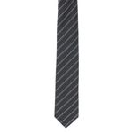 Fashion, accesorii si bijuterii - Barbati - Accesorii barbati - Cravate si papioane barbati - Cravata, Buticcochet, din material sintetic, 145 x 5.5 cm, Negru - CRV301 - Infinity.ro
