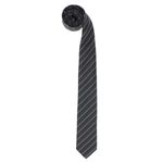 Fashion, accesorii si bijuterii - Barbati - Accesorii barbati - Cravate si papioane barbati - Cravata, Buticcochet, din material sintetic, 145 x 5.5 cm, Negru - CRV301 - Infinity.ro