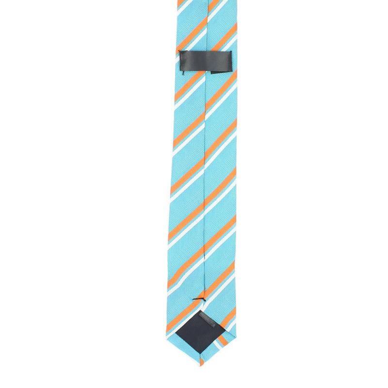 Fashion, accesorii si bijuterii - Barbati - Accesorii barbati - Cravate si papioane barbati - Cravata, Buticcochet, din material sintetic, 145 x 5.5 cm, Turcoaz - CRV307 - Infinity.ro