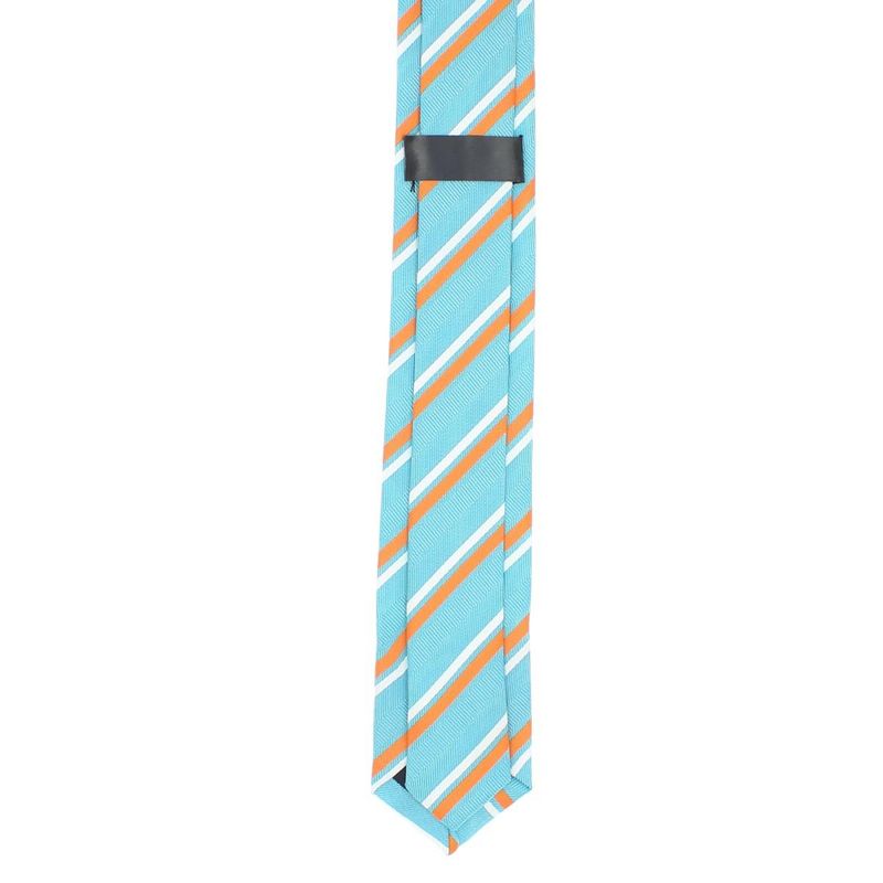 Fashion, accesorii si bijuterii - Barbati - Accesorii barbati - Cravate si papioane barbati - Cravata, Buticcochet, din material sintetic, 145 x 5.5 cm, Turcoaz - CRV307 - Infinity.ro