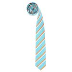 Fashion, accesorii si bijuterii - Barbati - Accesorii barbati - Cravate si papioane barbati - Cravata, Buticcochet, din material sintetic, 145 x 5.5 cm, Turcoaz - CRV307 - Infinity.ro