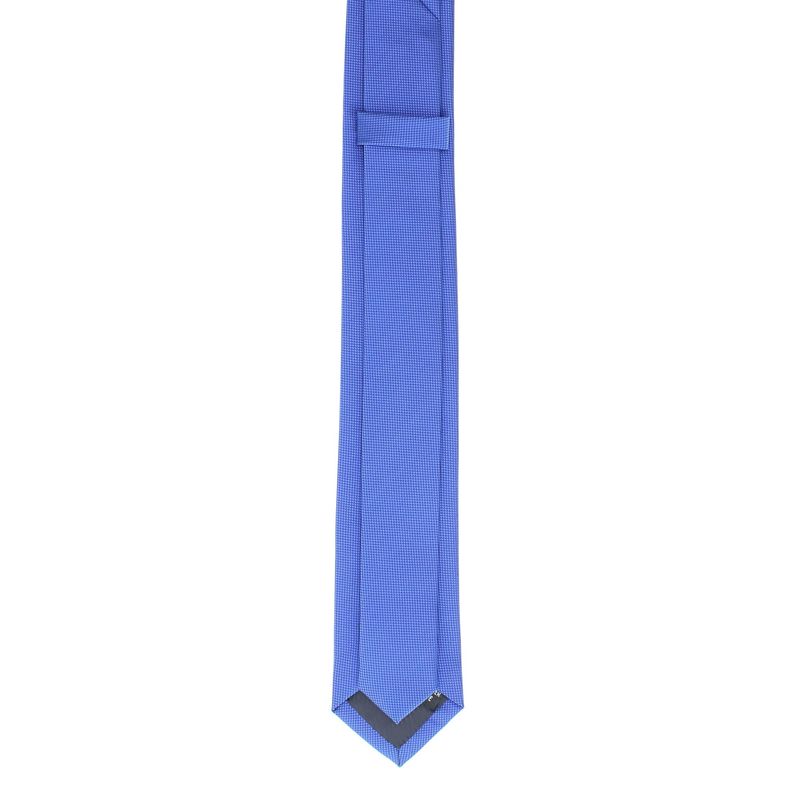 Fashion, accesorii si bijuterii - Barbati - Accesorii barbati - Cravate si papioane barbati - Cravata, Buticcochet, din material sintetic, 145 x 5.5 cm,  Albastru electric - CRV229 - Infinity.ro