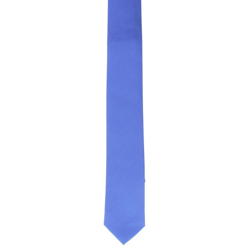 Fashion, accesorii si bijuterii - Barbati - Accesorii barbati - Cravate si papioane barbati - Cravata, Buticcochet, din material sintetic, 145 x 5.5 cm,  Albastru electric - CRV229 - Infinity.ro