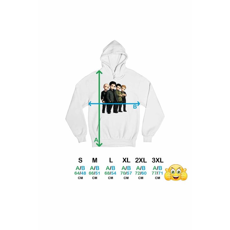 Fashion, accesorii si bijuterii - Femei - Imbracaminte femei - Hanorace femei - Hanorac Femei Breaking Benjamin All Gang, alb, marime 2XL - Infinity.ro