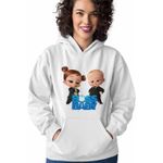 Fashion, accesorii si bijuterii - Femei - Imbracaminte femei - Hanorace femei - Hanorac Femei Boss Baby Tina Team CEO, alb, marime 2XL - Infinity.ro
