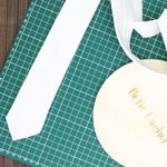 Fashion, accesorii si bijuterii - Barbati - Accesorii barbati - Cravate si papioane barbati - Cravata, Buticcochet, din material sintetic, 145 x 5.5 cm, Alb - CRV234 - Infinity.ro