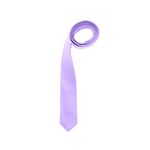 Fashion, accesorii si bijuterii - Barbati - Accesorii barbati - Cravate si papioane barbati - Cravata, Buticcochet, din material sintetic, 145 x 5.5 cm, Mov deschis - CRV237 - Infinity.ro