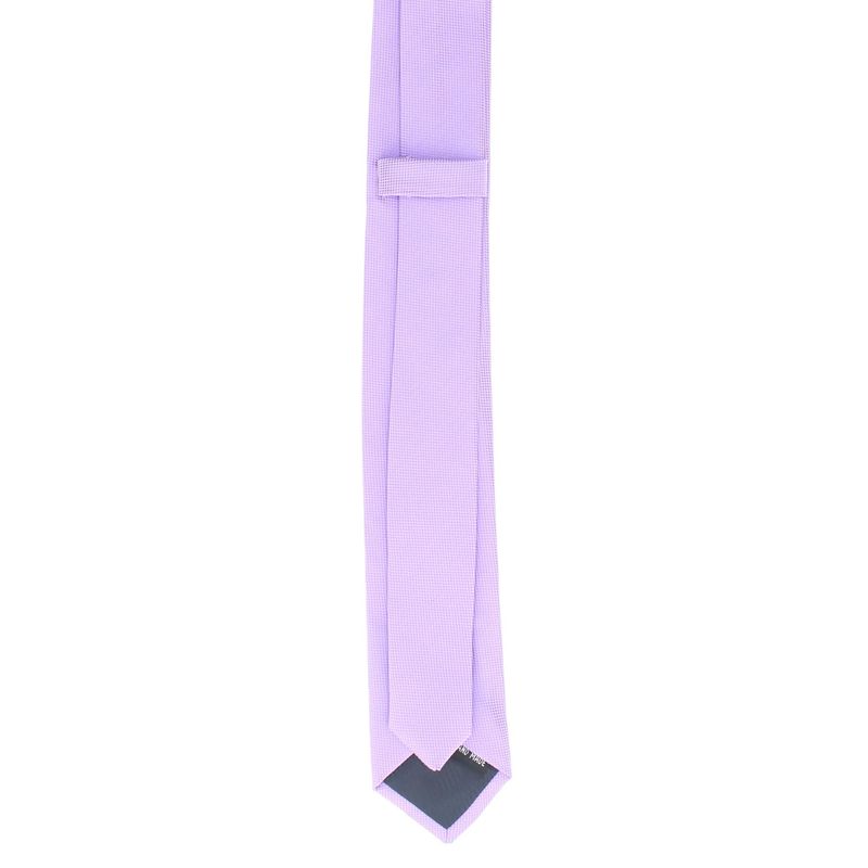 Fashion, accesorii si bijuterii - Barbati - Accesorii barbati - Cravate si papioane barbati - Cravata, Buticcochet, din material sintetic, 145 x 5.5 cm, Mov deschis - CRV237 - Infinity.ro