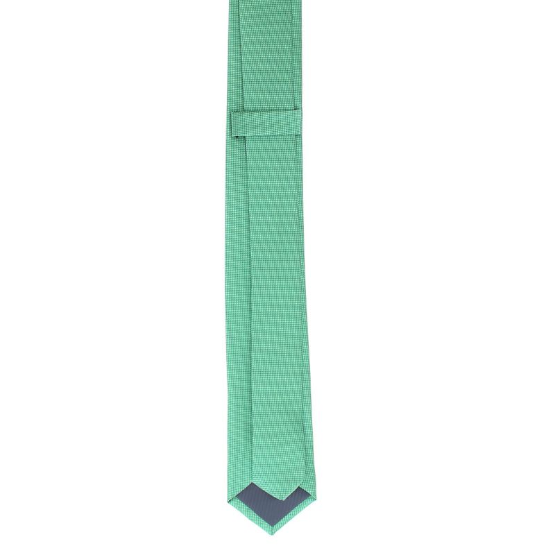 Fashion, accesorii si bijuterii - Barbati - Accesorii barbati - Cravate si papioane barbati - Cravata, Buticcochet, din material sintetic, 145 x 5.5 cm, Verde - CRV240 - Infinity.ro