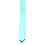 Fashion, accesorii si bijuterii - Barbati - Accesorii barbati - Cravate si papioane barbati - Cravata, Buticcochet, din material sintetic, 145 x 5.5 cm, Verde menta - CRV241 - Infinity.ro