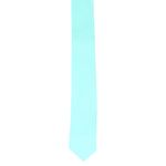 Fashion, accesorii si bijuterii - Barbati - Accesorii barbati - Cravate si papioane barbati - Cravata, Buticcochet, din material sintetic, 145 x 5.5 cm, Verde menta - CRV241 - Infinity.ro