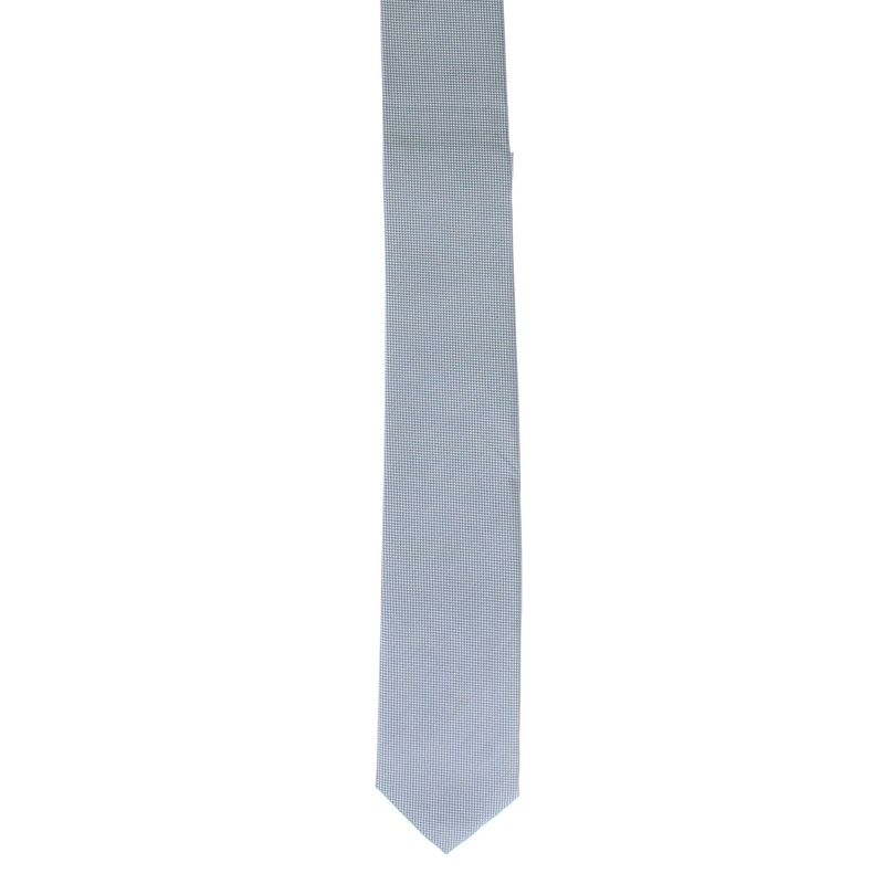Fashion, accesorii si bijuterii - Barbati - Accesorii barbati - Cravate si papioane barbati - Cravata, Buticcochet, din material sintetic, 145 x 5.5 cm, Gri inchis - CRV249 - Infinity.ro