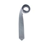 Fashion, accesorii si bijuterii - Barbati - Accesorii barbati - Cravate si papioane barbati - Cravata, Buticcochet, din material sintetic, 145 x 5.5 cm, Gri inchis - CRV249 - Infinity.ro