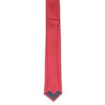 Fashion, accesorii si bijuterii - Barbati - Accesorii barbati - Cravate si papioane barbati - Cravata, Buticcochet, din material sintetic, 145 x 5.5 cm, Rosu inchis - CRV256 - Infinity.ro