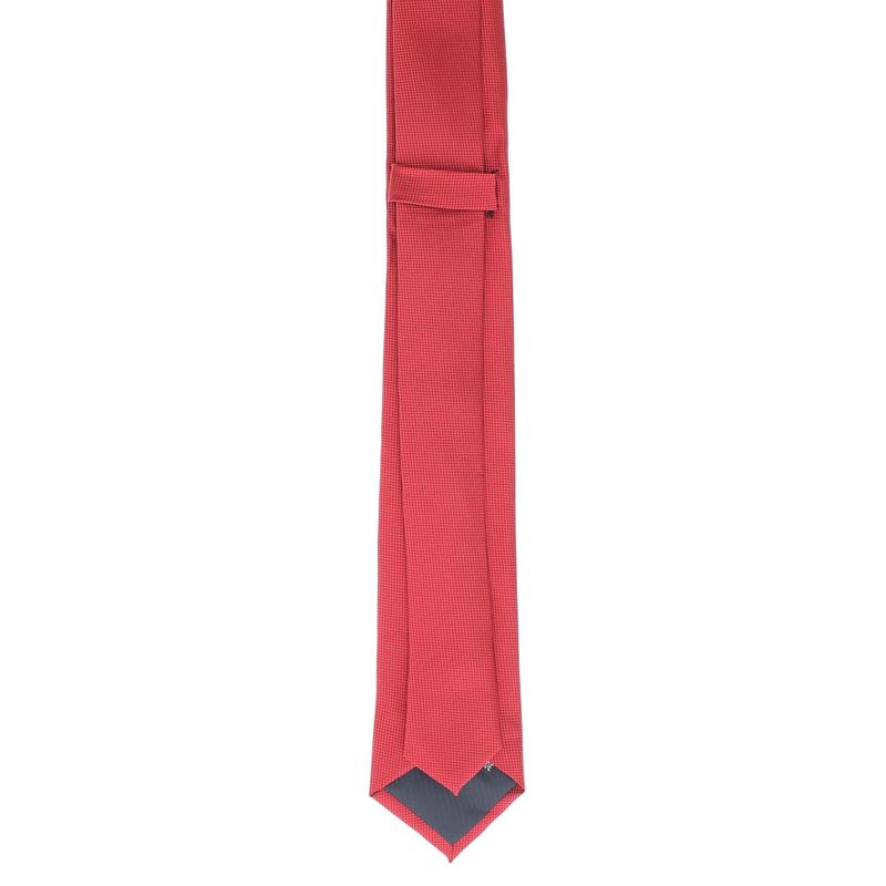 Fashion, accesorii si bijuterii - Barbati - Accesorii barbati - Cravate si papioane barbati - Cravata, Buticcochet, din material sintetic, 145 x 5.5 cm, Rosu inchis - CRV256 - Infinity.ro
