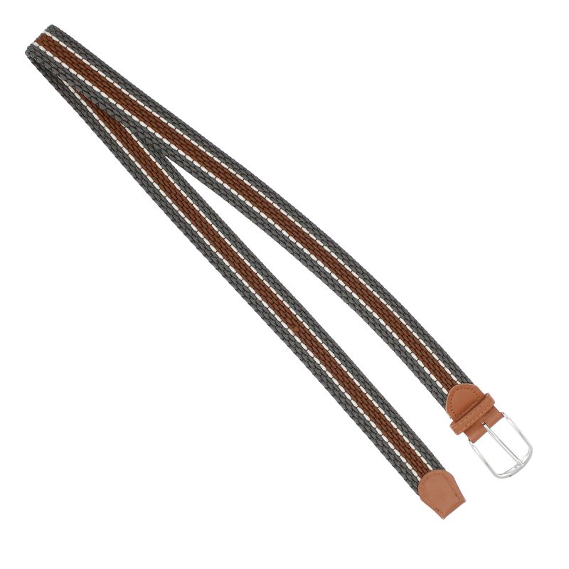 Fashion, accesorii si bijuterii - Barbati - Accesorii barbati - Curele barbati - Curea elastica, barbateasca, din material sintetic elastic, 3.5x115 cm, Buticcochet, Multicolor - CRDD331 - Infinity.ro