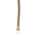 Fashion, accesorii si bijuterii - Femei - Accesorii femei - Curele femei - Curea elastica, de dama, din material sintetic elastic, 3x100 cm, Buticcochet, Bej - CRDD316 - Infinity.ro