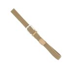 Fashion, accesorii si bijuterii - Femei - Accesorii femei - Curele femei - Curea elastica, de dama, din material sintetic elastic, 3x100 cm, Buticcochet, Bej - CRDD316 - Infinity.ro