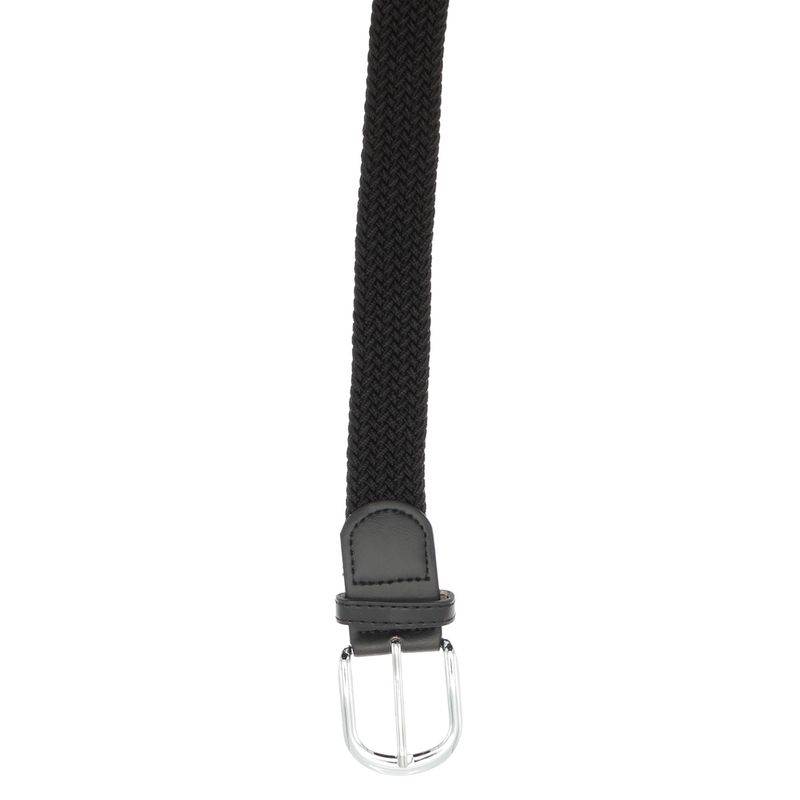 Fashion, accesorii si bijuterii - Femei - Accesorii femei - Curele femei - Curea elastica, de dama, din material sintetic elastic, 3x100 cm, Buticcochet, Negru - CRDD314 - Infinity.ro