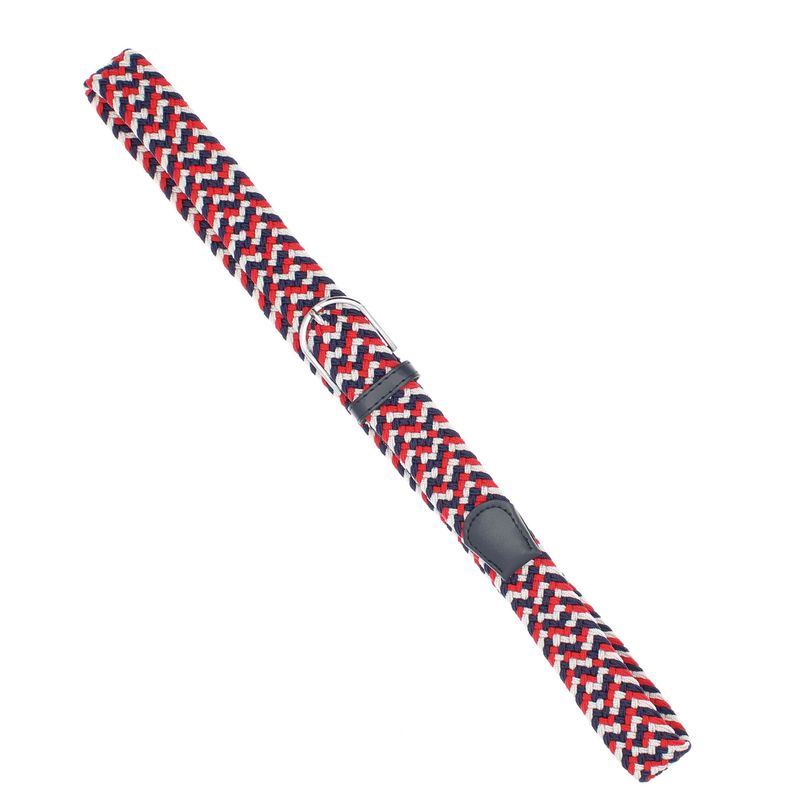 Fashion, accesorii si bijuterii - Femei - Accesorii femei - Curele femei - Curea elastica, Unisex, din material sintetic elastic, 3.5x115 cm, Buticcochet, Multicolor - CRDD321 - Infinity.ro