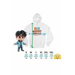 Fashion, accesorii si bijuterii - Femei - Imbracaminte femei - Hanorace femei - Hanorac Femei BTS Arirang Kpop, alb, marime 2XL - Infinity.ro