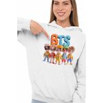 Fashion, accesorii si bijuterii - Femei - Imbracaminte femei - Hanorace femei - Hanorac Femei BTS Arirang Kpop, alb, marime 2XL - Infinity.ro