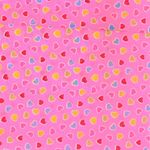 Fashion, accesorii si bijuterii - Copii - Accesorii copii - Esarfe si fulare copii - Set 6 bandane pentru copii, ButicCochet,  50x50 cm, din bumbac, model cu inimioare, Multicolor - SETB203 - Infinity.ro