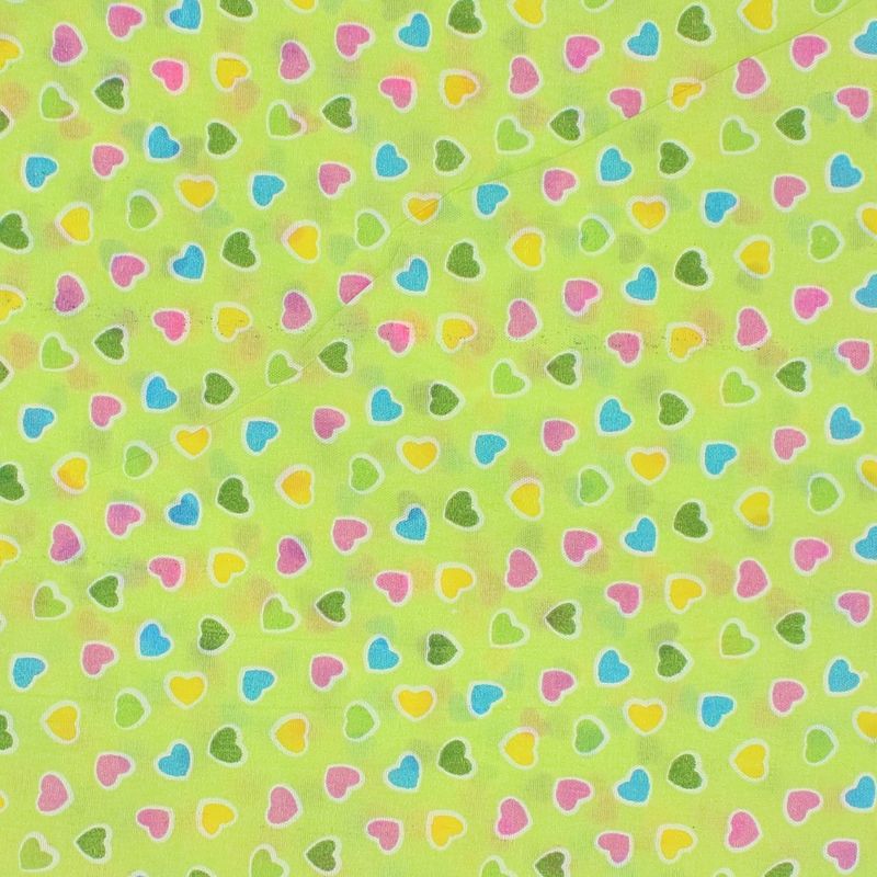Fashion, accesorii si bijuterii - Copii - Accesorii copii - Esarfe si fulare copii - Set 6 bandane pentru copii, ButicCochet,  50x50 cm, din bumbac, model cu inimioare, Multicolor - SETB203 - Infinity.ro