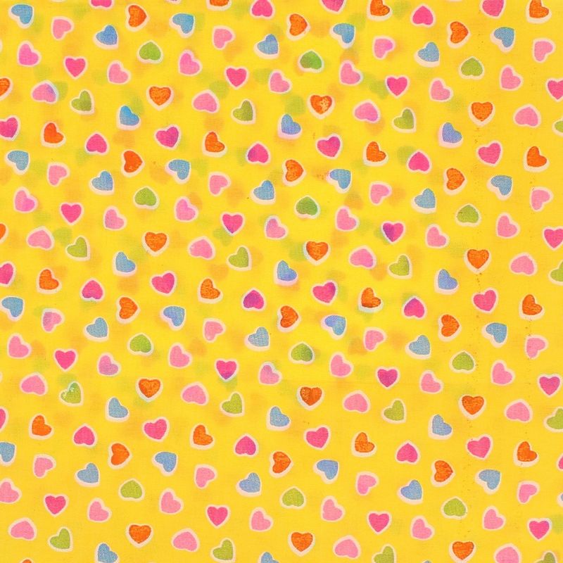Fashion, accesorii si bijuterii - Copii - Accesorii copii - Esarfe si fulare copii - Set 6 bandane pentru copii, ButicCochet,  50x50 cm, din bumbac, model cu inimioare, Multicolor - SETB203 - Infinity.ro