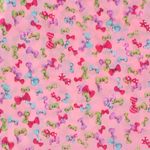 Fashion, accesorii si bijuterii - Copii - Accesorii copii - Esarfe si fulare copii - Set 6 bandane pentru copii, ButicCochet,  50x50 cm, din bumbac, model cu fundite, Multicolor - SETB202 - Infinity.ro