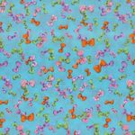 Fashion, accesorii si bijuterii - Copii - Accesorii copii - Esarfe si fulare copii - Set 6 bandane pentru copii, ButicCochet,  50x50 cm, din bumbac, model cu fundite, Multicolor - SETB202 - Infinity.ro