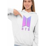 Fashion, accesorii si bijuterii - Femei - Imbracaminte femei - Hanorace femei - Hanorac Femei BTS Sigil Kpop Vibe, alb, marime 2XL - Infinity.ro