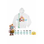 Fashion, accesorii si bijuterii - Femei - Imbracaminte femei - Hanorace femei - Hanorac Femei Captain Underpants Aventurile Capitanului Chilot George Harold, alb, marime 2XL - Infinity.ro