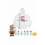 Fashion, accesorii si bijuterii - Femei - Imbracaminte femei - Hanorace femei - Hanorac Femei Captain Underpants Aventurile Epice ale Capitanului Chilot George Harold, alb, marime 2XL - Infinity.ro