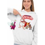 Fashion, accesorii si bijuterii - Femei - Imbracaminte femei - Hanorace femei - Hanorac Femei Captain Underpants Aventurile Epice ale Capitanului Chilot George Harold, alb, marime 2XL - Infinity.ro