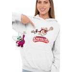 Fashion, accesorii si bijuterii - Femei - Imbracaminte femei - Hanorace femei - Hanorac Femei Captain Underpants Epic Tales Capitanul Chilot Zboara George Harold, alb, marime 2XL - Infinity.ro