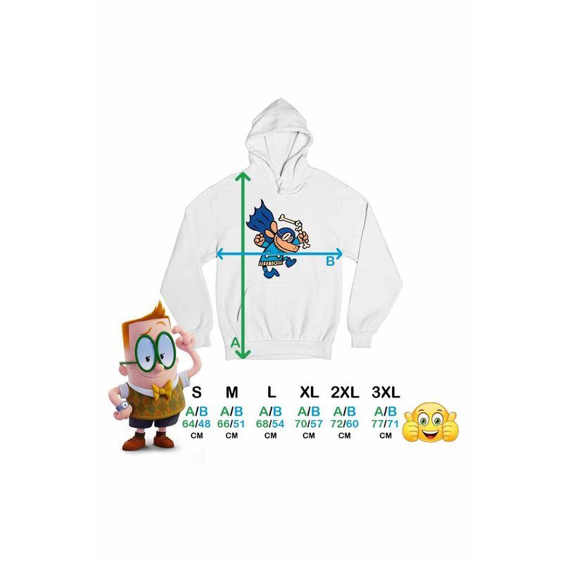 Fashion, accesorii si bijuterii - Femei - Imbracaminte femei - Hanorace femei - Hanorac Femei Captain Underpants Dog Man Cat Kid Capitanul Chilot Ninja, alb, marime 2XL - Infinity.ro