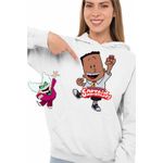 Fashion, accesorii si bijuterii - Femei - Imbracaminte femei - Hanorace femei - Hanorac Femei Captain Underpants George Beard Aventurile Capitanului Chilot, alb, marime 2XL - Infinity.ro