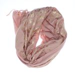 Fashion, accesorii si bijuterii - Femei - Accesorii femei - Esarfe si fulare femei - Esarfa dama, casmir, 70x180 cm, Buticcochet, imprimeu stilizat, Roz - ES2513 - Infinity.ro