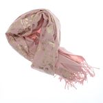 Fashion, accesorii si bijuterii - Femei - Accesorii femei - Esarfe si fulare femei - Esarfa dama, casmir, 70x180 cm, Buticcochet, imprimeu stilizat, Roz - ES2513 - Infinity.ro