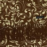 Fashion, accesorii si bijuterii - Femei - Accesorii femei - Esarfe si fulare femei - Esarfa dama, casmir, 70x180 cm, Buticcochet, imprimeu stilizat, Maro - ES2520 - Infinity.ro