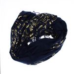 Fashion, accesorii si bijuterii - Femei - Accesorii femei - Esarfe si fulare femei - Esarfa dama, casmir, 70x180 cm, Buticcochet, imprimeu stilizat, Bleumarin - ES2518 - Infinity.ro