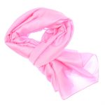 Fashion, accesorii si bijuterii - Femei - Accesorii femei - Esarfe si fulare femei - Esarfa de dama, Buticcochet, matase, 180 x 90 cm, Roz - ES2683 - Infinity.ro