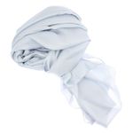 Fashion, accesorii si bijuterii - Femei - Accesorii femei - Esarfe si fulare femei - Esarfa de dama, Buticcochet, matase, 180 x 90 cm, Gri - ES2679 - Infinity.ro