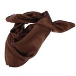 Fashion, accesorii si bijuterii - Femei - Accesorii femei - Esarfe si fulare femei - Esarfa de dama, Buticcochet, dimensiune 60x60 cm, Maro - ES2659 - Infinity.ro