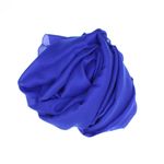 Fashion, accesorii si bijuterii - Femei - Accesorii femei - Esarfe si fulare femei - Esarfa de dama, Buticcochet, matase, 180 x 90 cm, Albastru electric - ES2686 - Infinity.ro