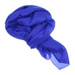 Fashion, accesorii si bijuterii - Femei - Accesorii femei - Esarfe si fulare femei - Esarfa de dama, Buticcochet, matase, 180 x 90 cm, Albastru electric - ES2686 - Infinity.ro