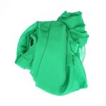 Fashion, accesorii si bijuterii - Femei - Accesorii femei - Esarfe si fulare femei - Esarfa de dama, Buticcochet, matase, 180 x 90 cm, Verde - ES2682 - Infinity.ro