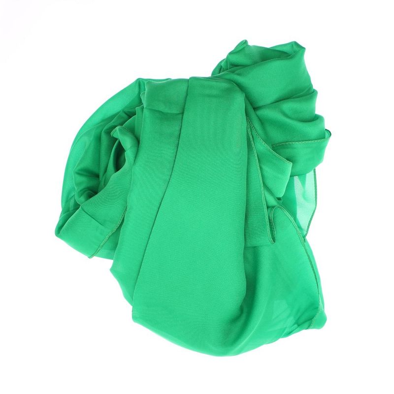 Fashion, accesorii si bijuterii - Femei - Accesorii femei - Esarfe si fulare femei - Esarfa de dama, Buticcochet, matase, 180 x 90 cm, Verde - ES2682 - Infinity.ro